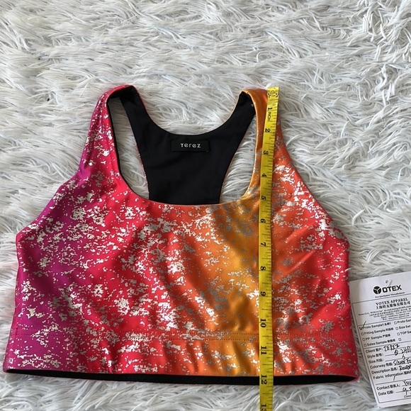 Terez Balayage Foil reversible Sports Bra size Small - Picture 7 of 13
